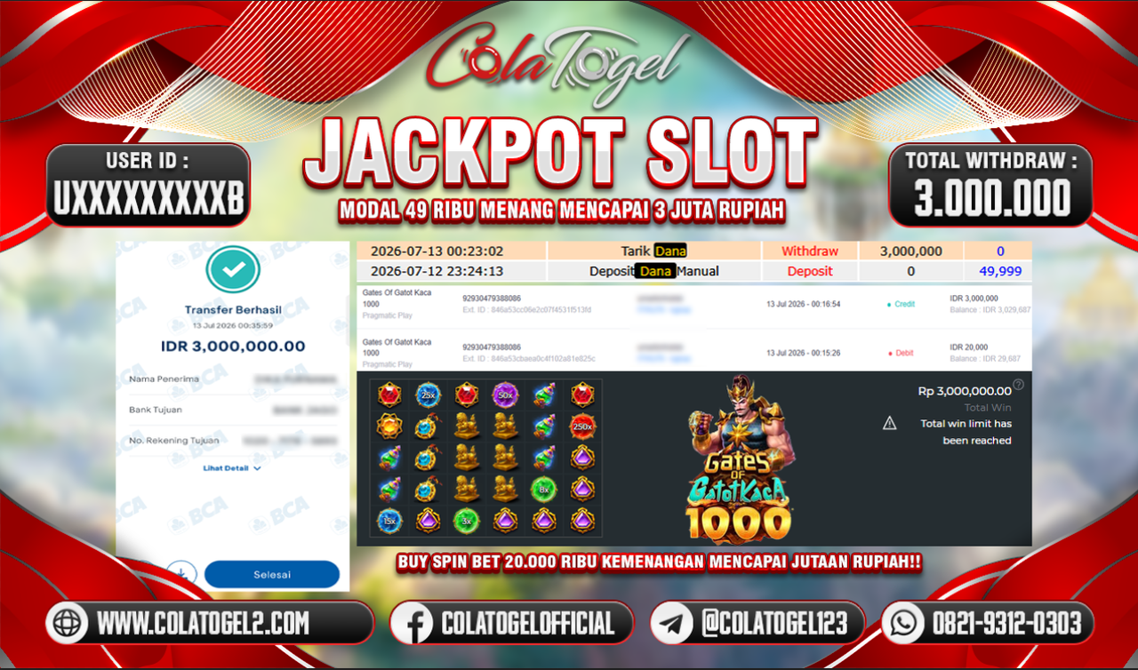 JACKPOT SLOT GACOR!!