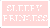sleepy princess