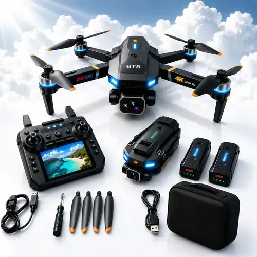 Drone E88 PRO plegable arluc