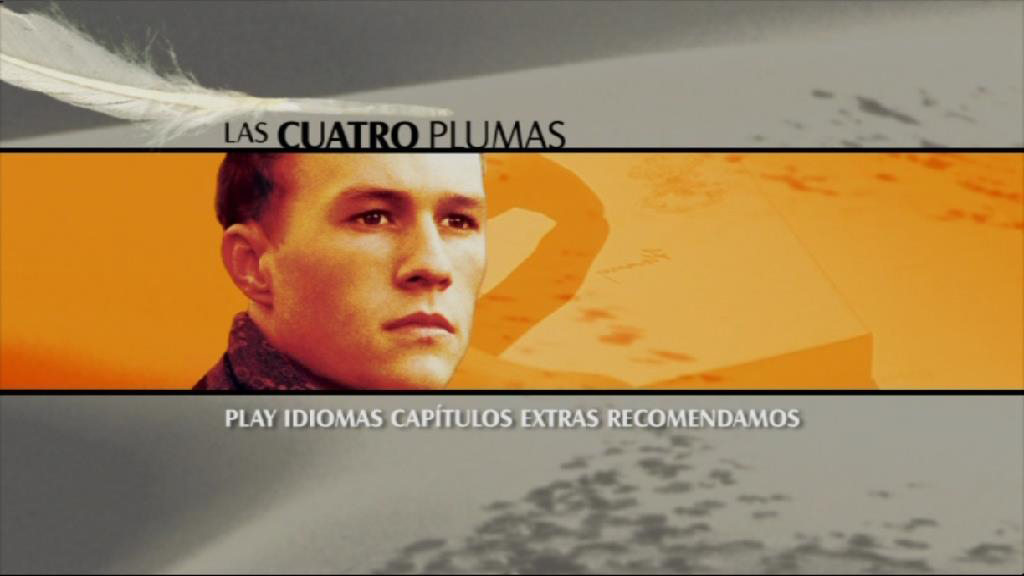 THE FOUR FEATHERS MENU - Las cuatro plumas [2002] [Aventuras, drama] [DVD9] [PAL] [Leng. ESP/ENG] [Subt. ESP/ENG]