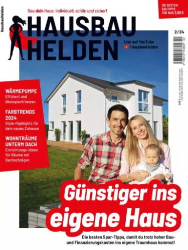 Cover: Hausbau Helden Magazin No 02 2024