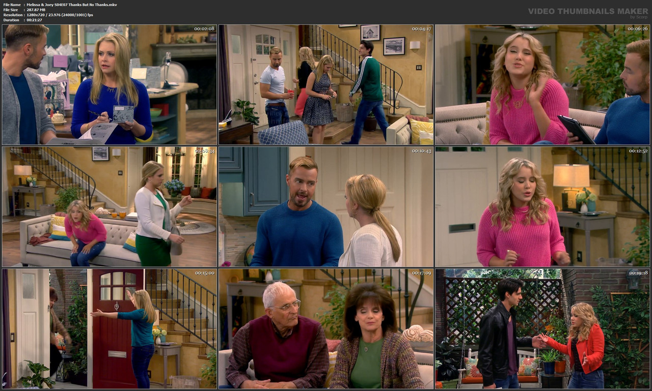 Melissa & Joey S04E07 Thanks But No Thanks.mkv