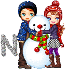 Con Muñeco de Nieve N