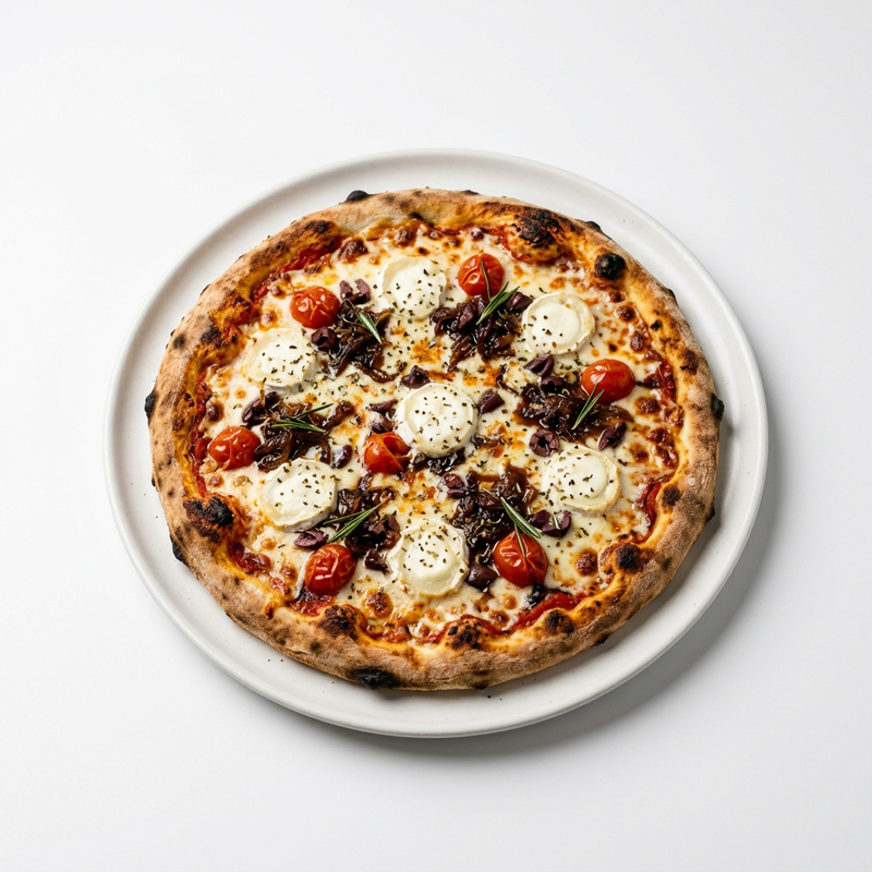 Pizza De Queso De Cabra (30 Cm.)