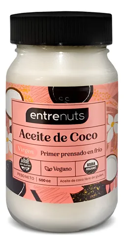 ACEITE DE COCO VIRGEN COCONUTS X500GR