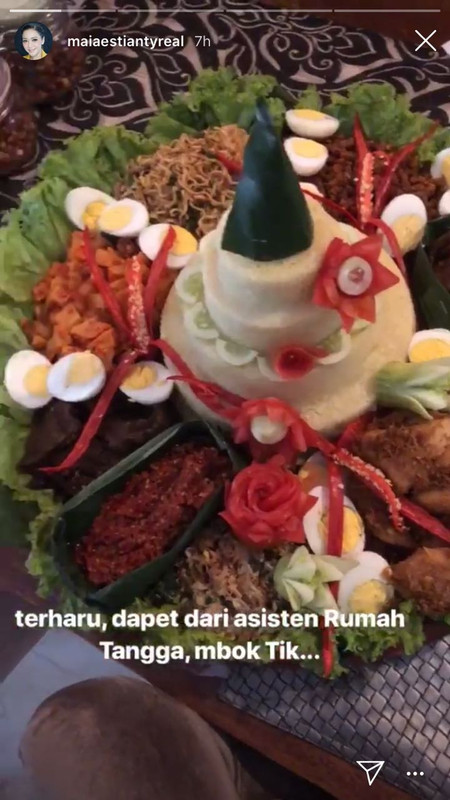 Insta-story Maia Estianty