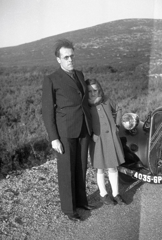 Jean Guizonnier et sa fille Nicole