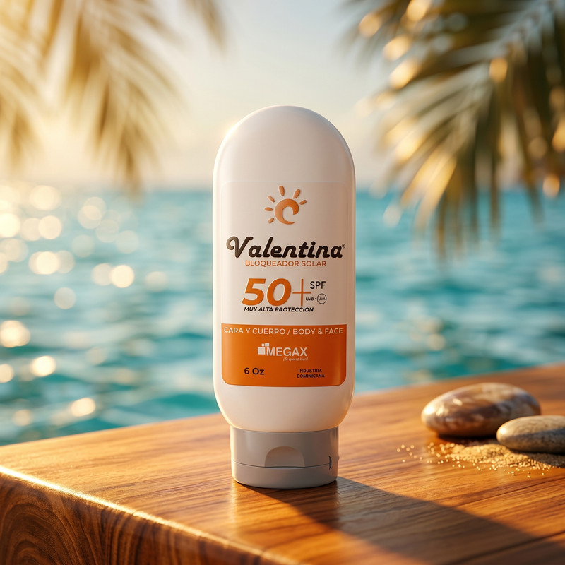 Bloqueador Solar Valentina SPF 50+ 6Oz