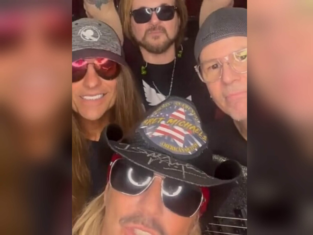 POISON Stadium Tour Rehearsals