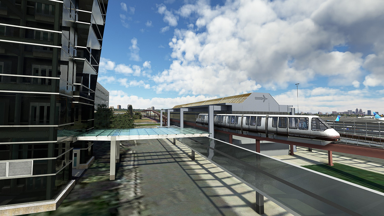 A departure sequence out of Newark Airport Community Screenshots