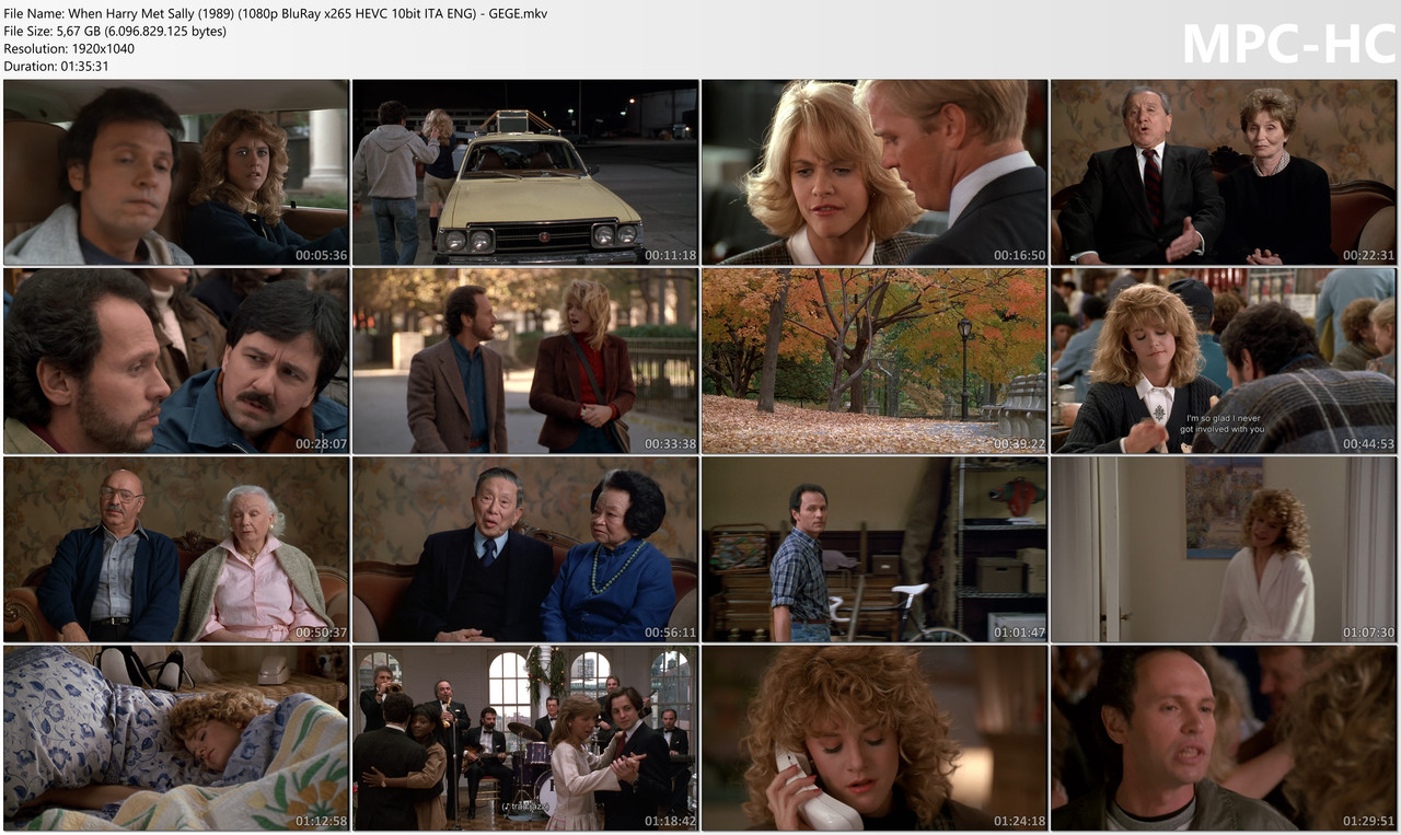 When Harry Met Sally (1989) (1080p Blu Ray x265 HEVC 10bit ITA ENG) GEGE mkv thumbs