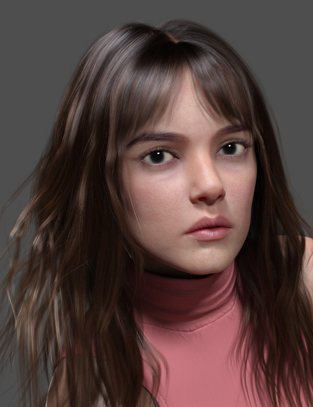 Mousso-Lacey HD for Genesis 8.1 Female