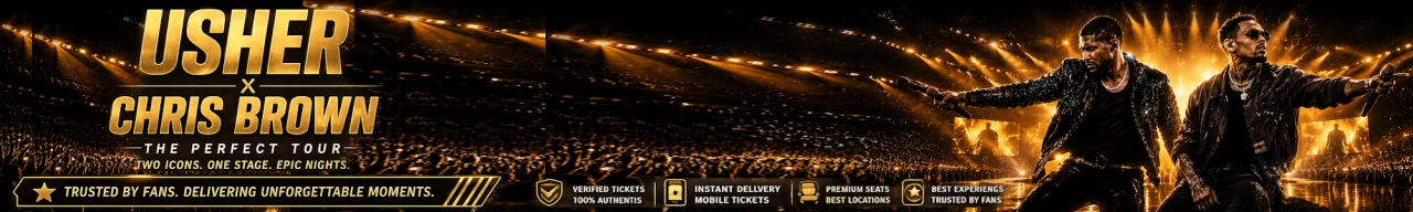 Usher Chris Brown Tour tickets banner