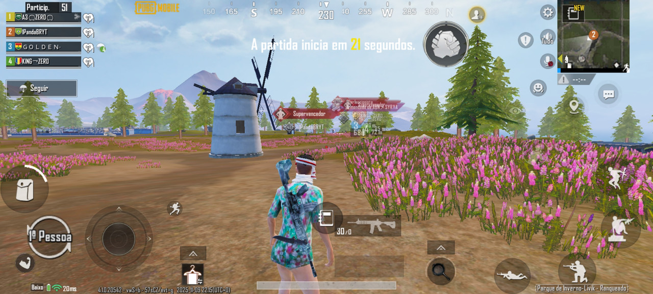 PUBG Mobile - Visão iPad 3