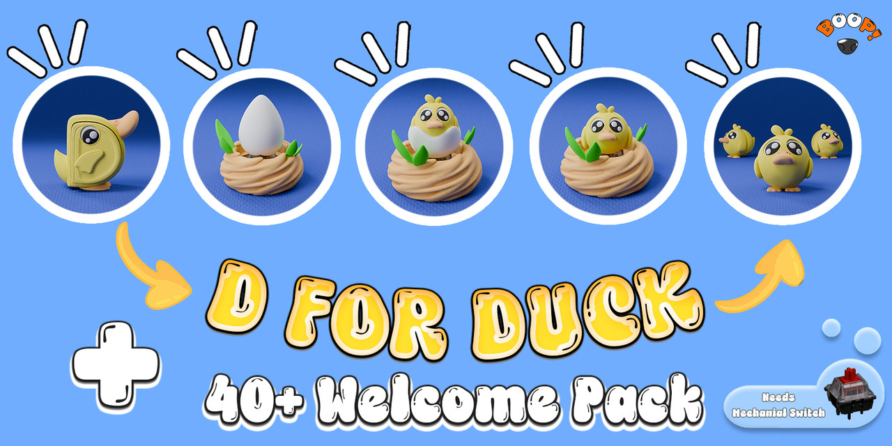 Cute-Kawaii-Duck-with-Nest-Hatching-Baby-Duckling-Egg-and-English-Alphabet-Letter-D-Fidget-Clicker-T.jpg