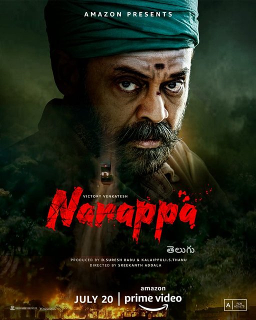 Narappa (2021) UNCUT Dual Audio Hindi ORG AMZN HDRip x264 AAC 1080p 720p 480p ESub