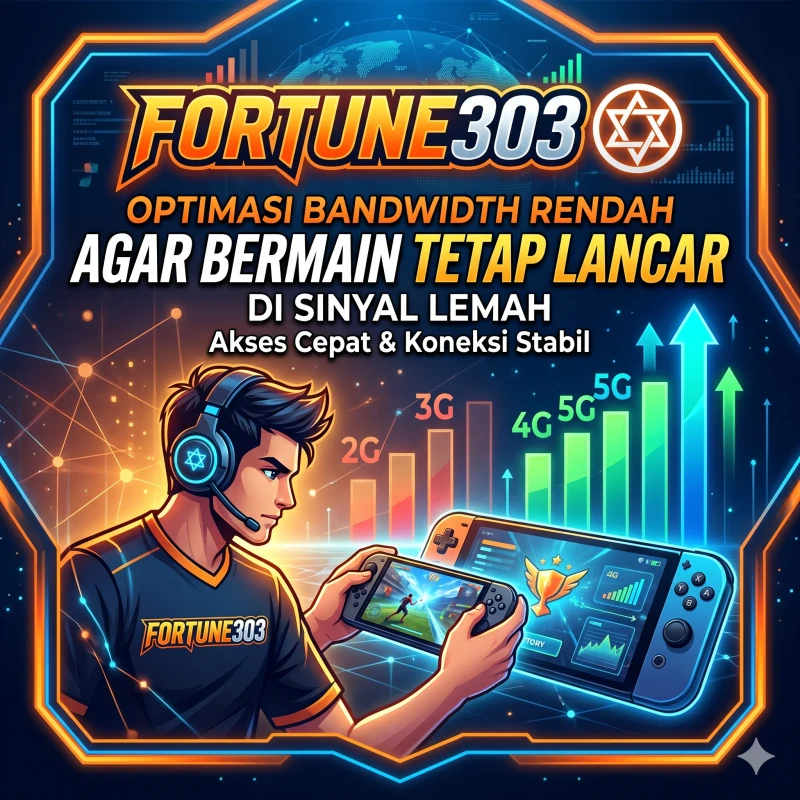 FORTUNE303 ⌬ Optimasi Bandwidth Rendah Agar Bermain Tetap Lancar Di Sinyal Lemah FORTUNE303 ⌬ Optimasi Bandwidth Rendah Agar Bermain Tetap Lancar Di Sinyal Lemah