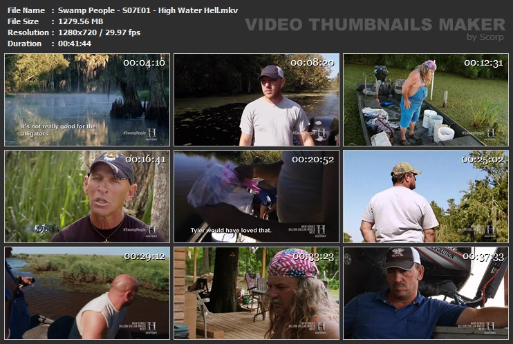 Swamp People - S07E01 - High Water Hell.mkv