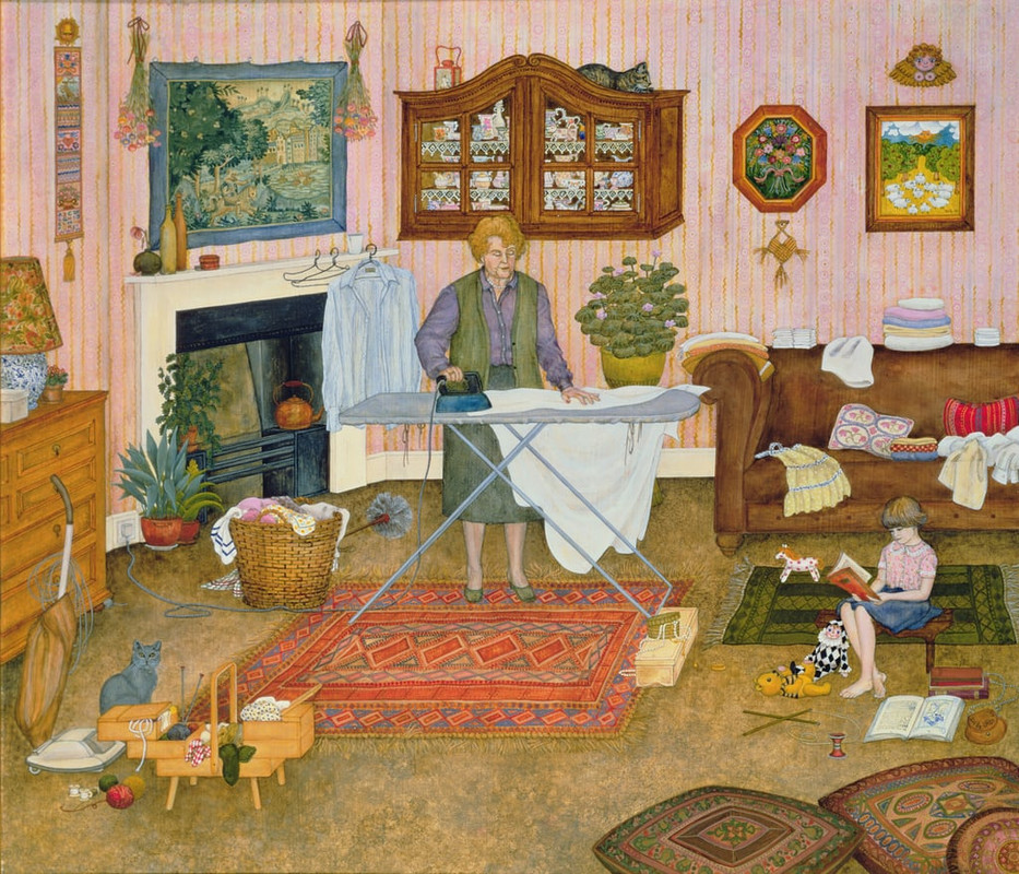 Ditz_Ditz_-_Hilda_Nekudas_Ironing_Day_-_(MeisterDrucke-547701)