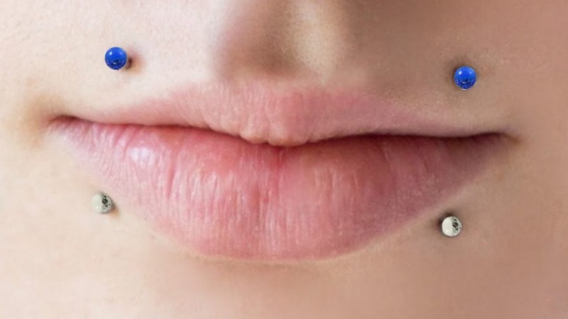 Exploring Unique Lip Piercings With Rings And Hoops