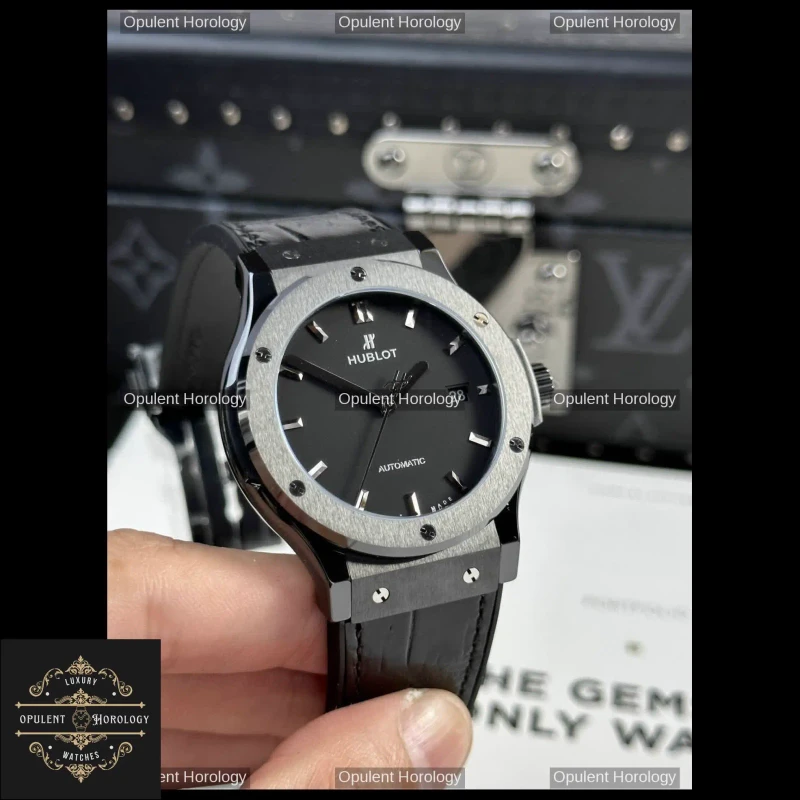 Hublot Classic Fusion – Black Ceramic & Titanium 42 mm Automatic Watch - Super Clone