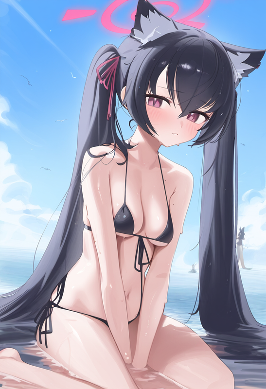 1girl, serika, hina, blue archive, mikozin, NDGD, ohlia, {kobayashi ritz}, reoen s-121652678