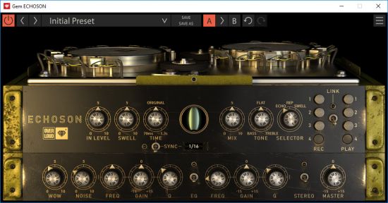Overloud Gem ECHOSON 1.0.7 (Win/Mac)