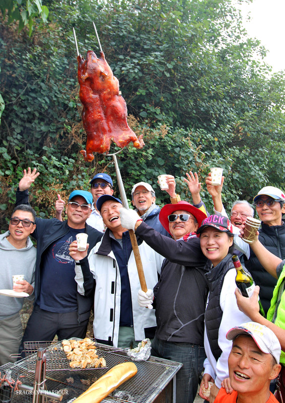 Raising the pig (New Year's Beach Day 2025)