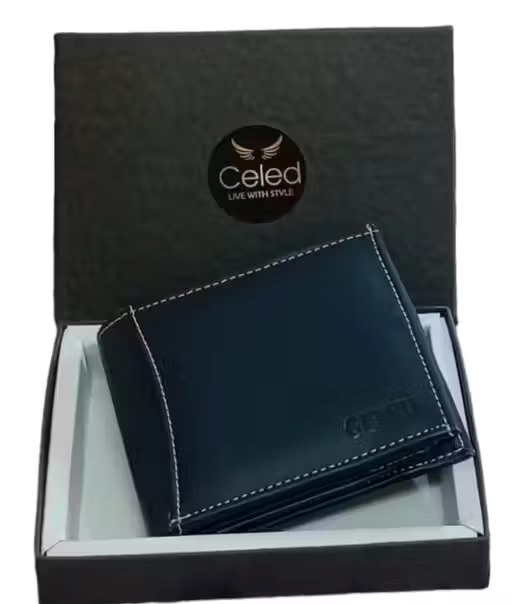 Stylish wallet for men Blue.(W106)