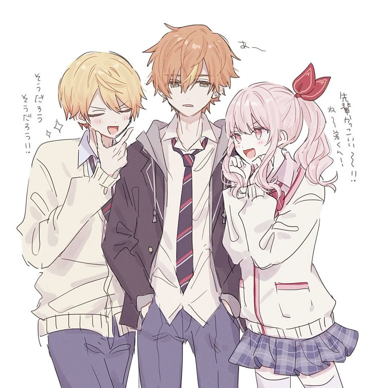 me (mizuki) and my gang 😳✌🏻