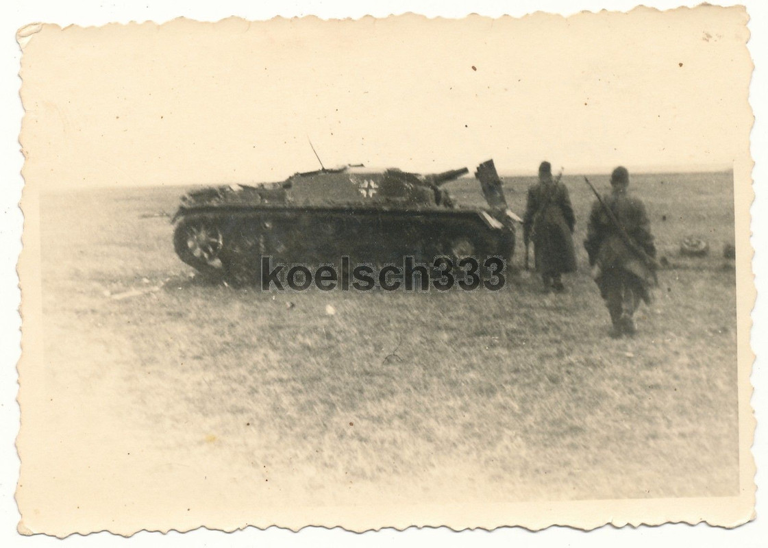 Foto 22. Infanterie Div. Sturmgeschütz Panzer Wr