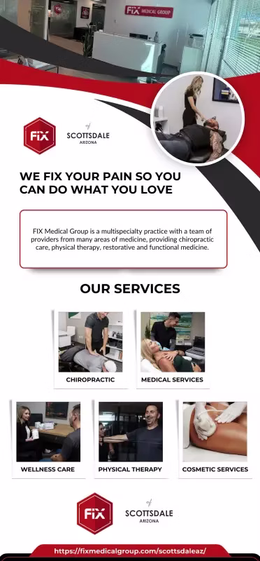 fix medical group scotdale infographics