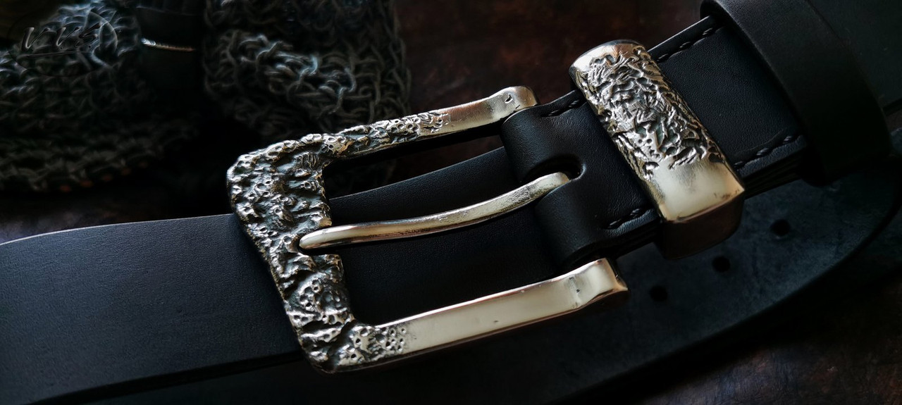 пряжка рамка кованая с тренчиком2