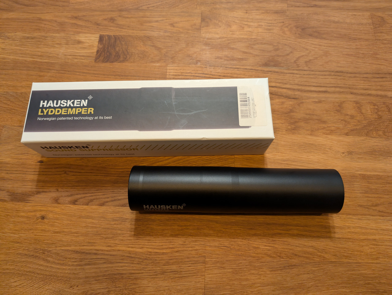 Hausken JD224 MK2 Schalldämpfer Gesamtansicht