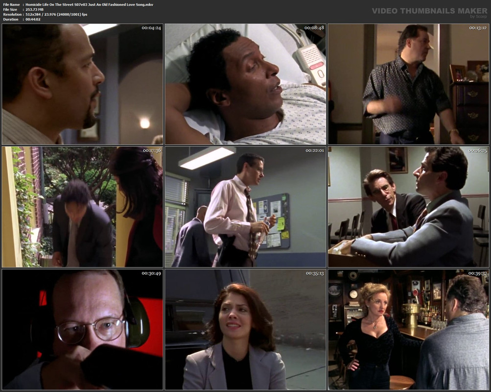 Homicide Life On The Street S07e03 Just An Old Fashioned Love Song.mkv