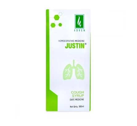Adven Justin Cough Syrup (180ml)