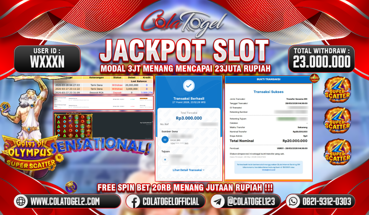 JACKPOT SLOT GACORR!!