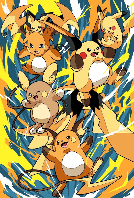 pikachu-pichu-raichu-alolan-raichu-mega-