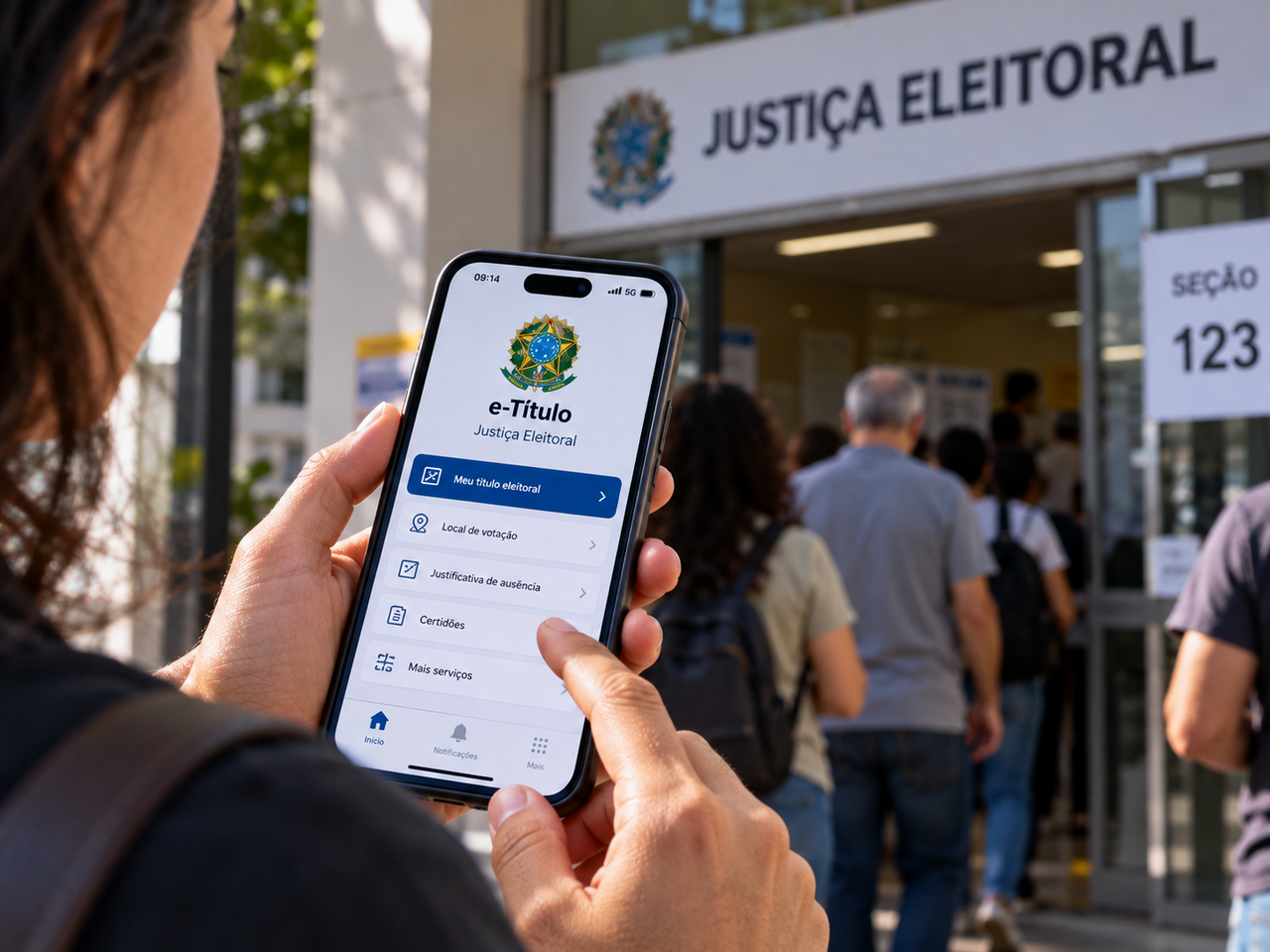 e-Título poderá ser baixado até no dia da eleição em mudança para 2026