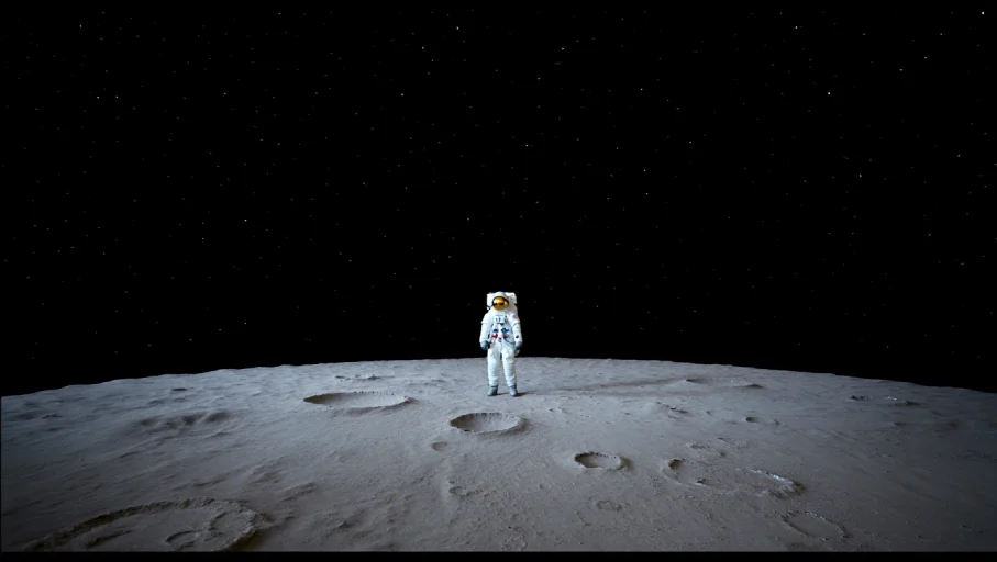 Циклорама с декорациями космоса