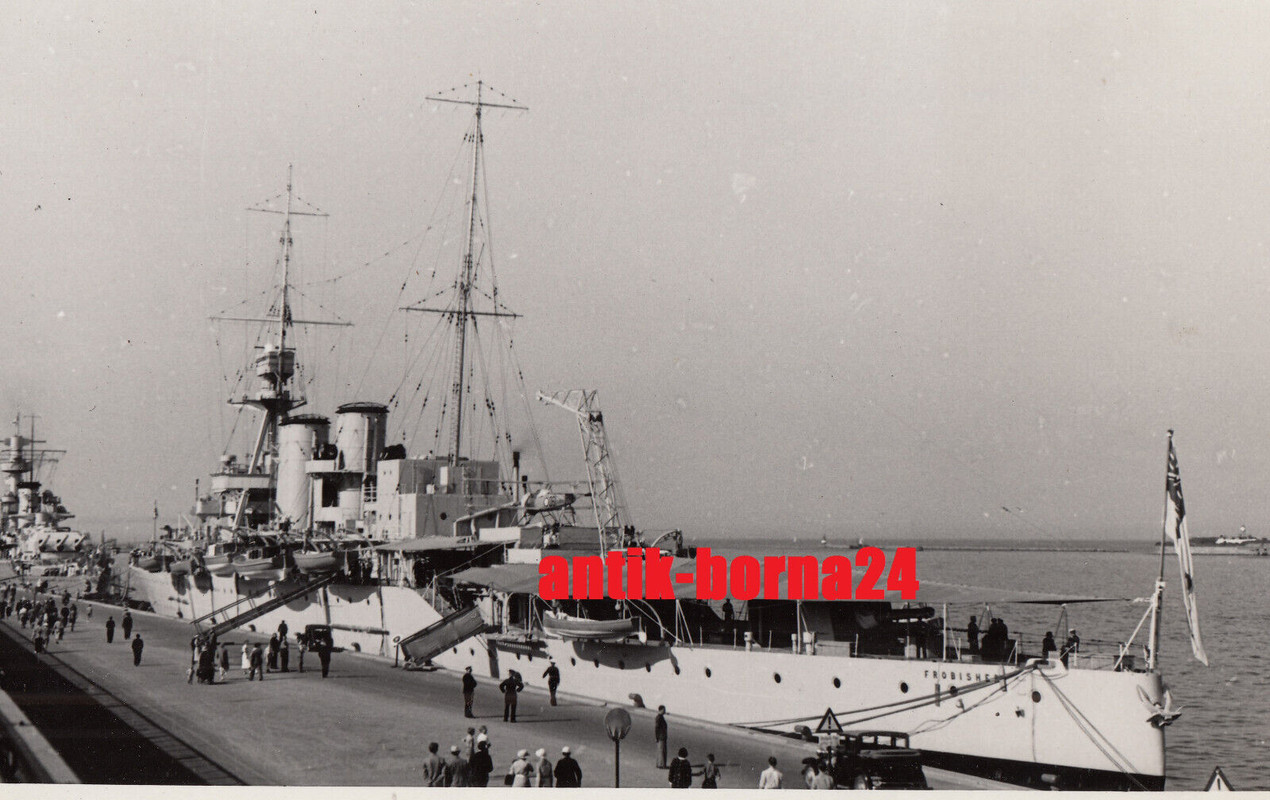 Foto KM Soldat Panzerschiff Deutschland englischer Kreuzer Schlachtschiff G346 (1)