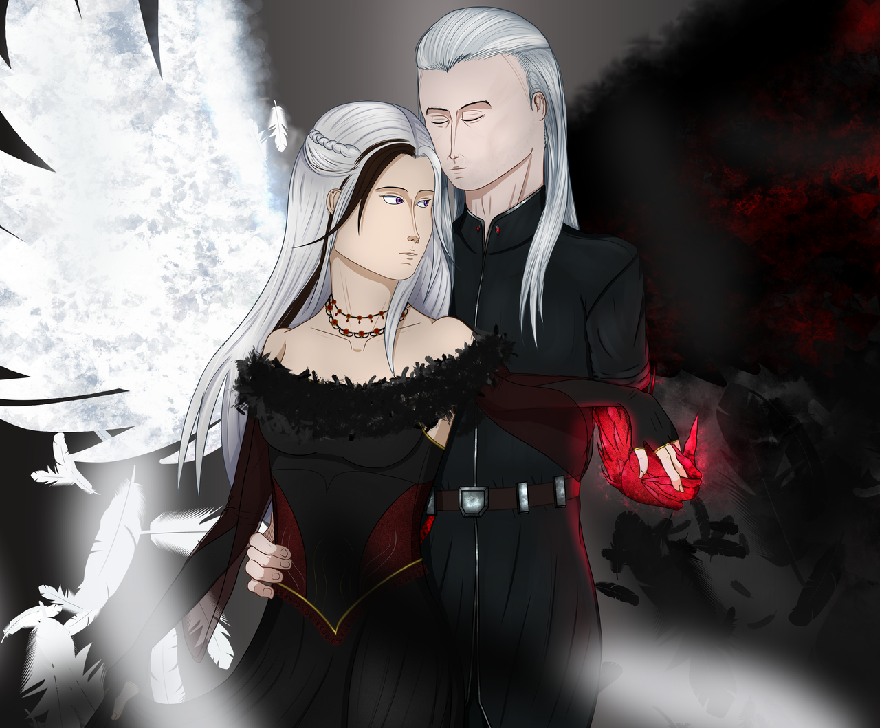 Leia x Swain ! Glasscrow or Sweia Leia x Swain ! Glasscrow or Sweia