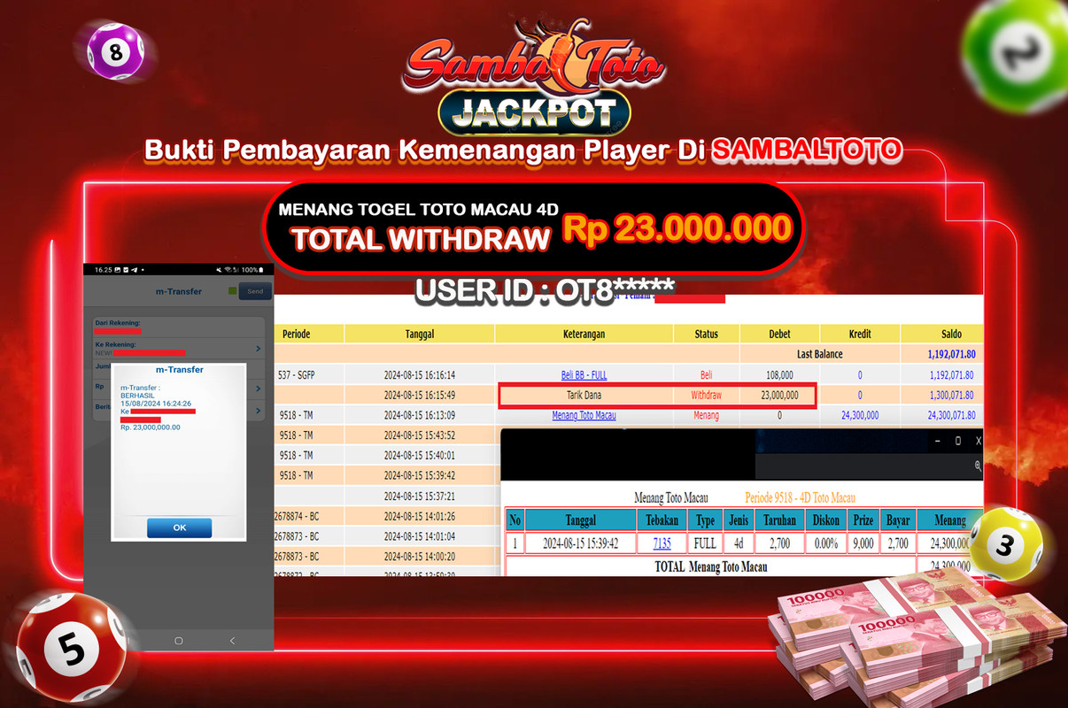 Bukti JP ( 15 Agustus 2024 ) Lunas Rp 23.000.000,-