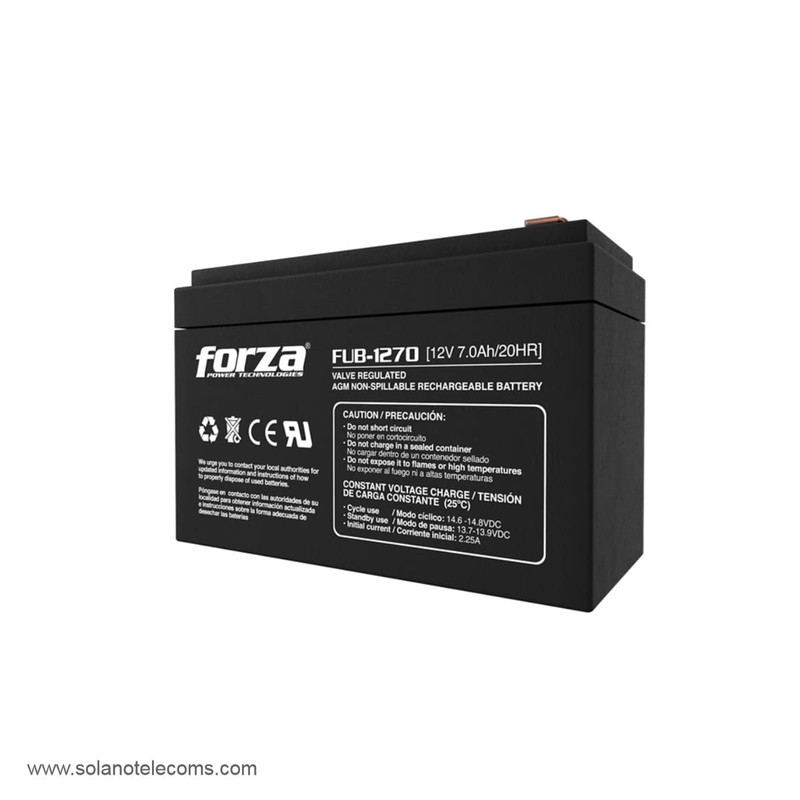 Forza – Batería – 12V – 7 Ah Forza – Batería – 12V – 7 Ah