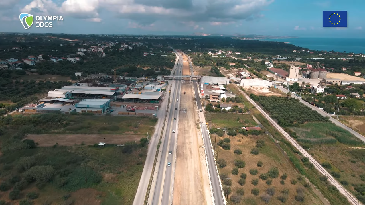(782) Construction progress of the new Patras-Pyrgos Motorway (June 2024) 00-00-19