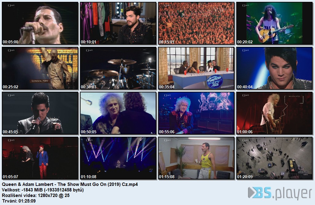 Queen & Adam Lambert: The Show Must Go On / CZ