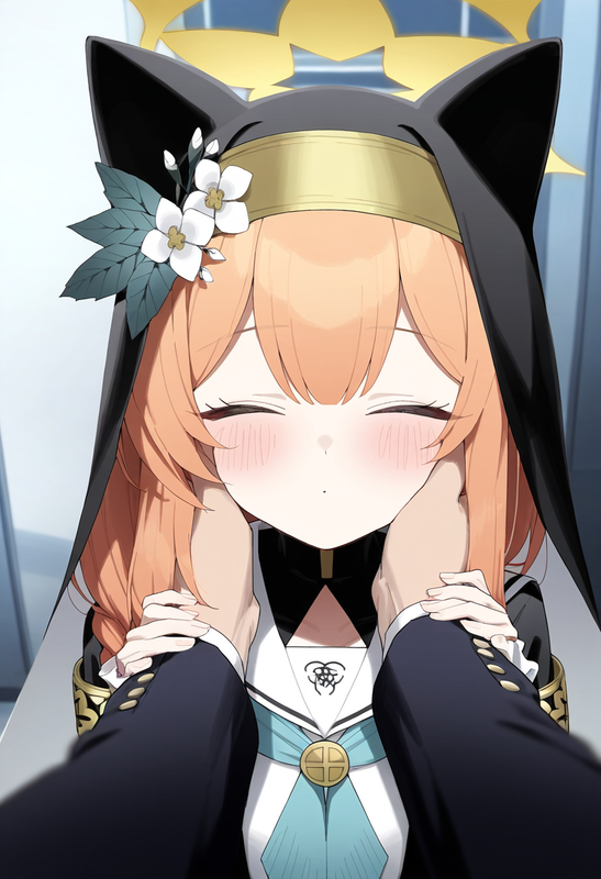 1girl, mari (blue archive), blue archive, official art, healthyman, cowboy shot, s-2630910735