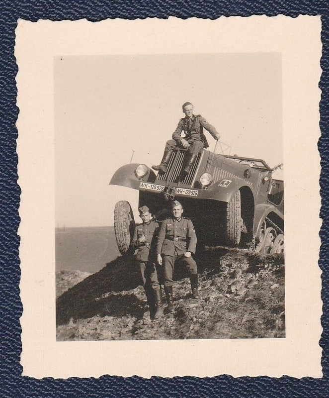 Foto 11 Stück SdKfz Halbkette1