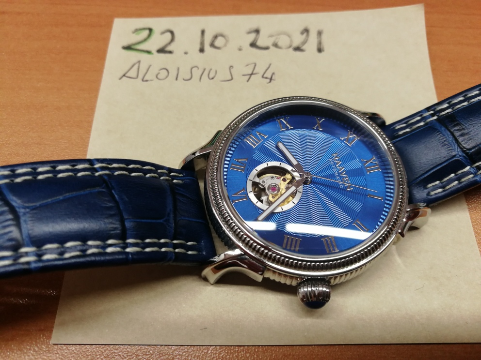 Vendo Haaven Automatic quadrante azzurro