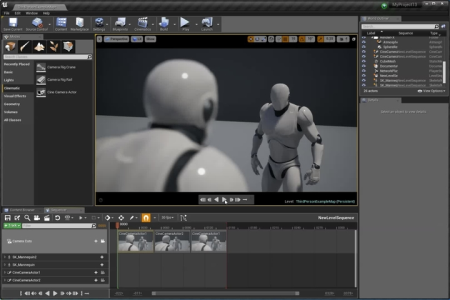 Unreal Engine 5: Using Multiple Cameras via the Master Sequencer Unreal Engine 5: Using Multiple Cameras via the Master Sequencer
